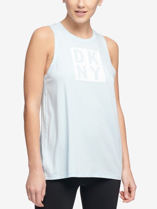 Dkny Tops - DKNY Womens Activewear Sport Logo T-Shirt Size L